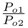 Po1/Po2